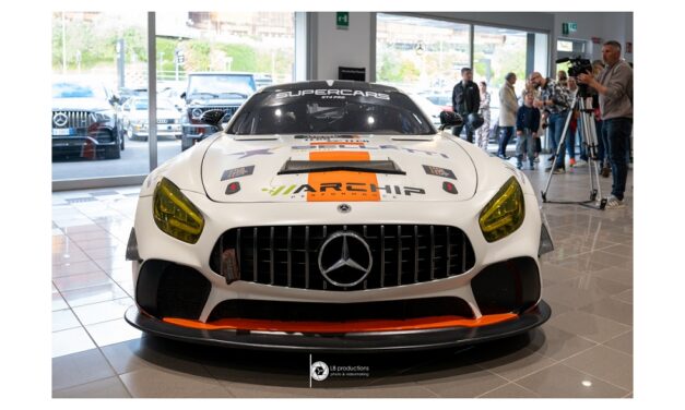 Trieste e il Friuli Venezia Giulia in pista con Matthias Lodi e la nuova AMG GT4
