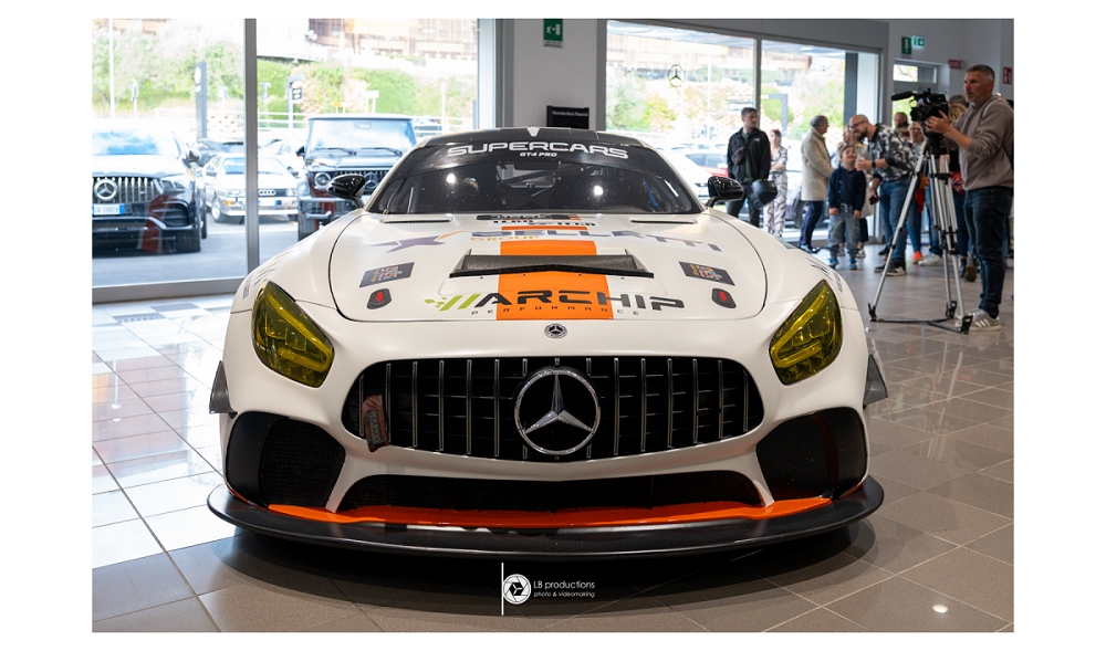 Trieste e il Friuli Venezia Giulia in pista con Matthias Lodi e la nuova AMG GT4