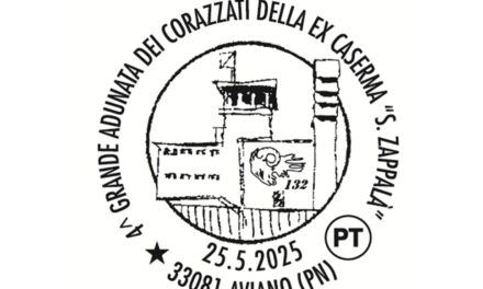 DISPONIBILE AD AVIANO L’ANNULLO FILATELICO DEDICATO ALL’ADUNATA DEI CORAZZATI