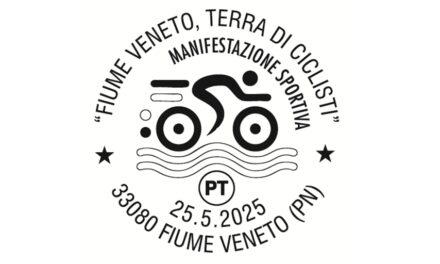 DISPONIBILE A FIUME VENETO L’ANNULLO DEDICATO ALLA MANIFESTAZIONE SPORTIVA “FIUME VENETO TERRA DI CICLISTI”