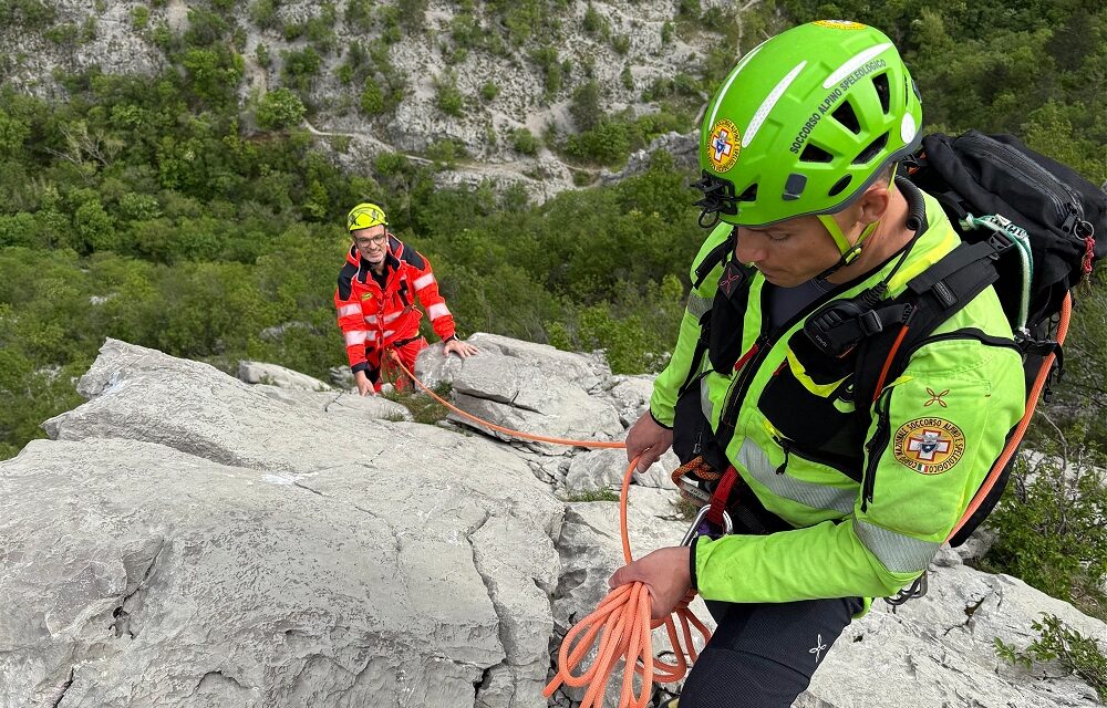 Formazione congiunta tra il Soccorso Alpino della Stazione di Trieste ed il Sistema 118