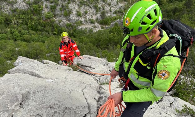 Formazione congiunta tra il Soccorso Alpino della Stazione di Trieste ed il Sistema 118