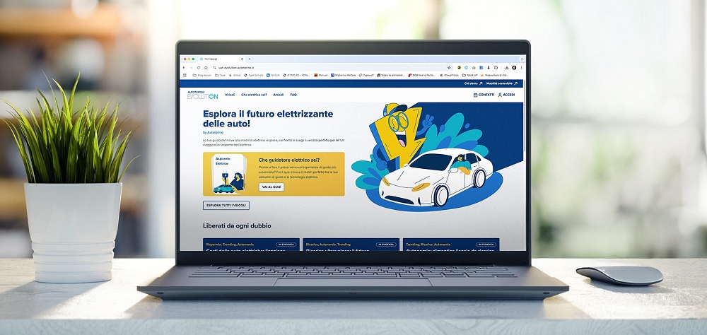 AUTOTORINO LANCIA LA SUA PRIMA PIATTAFORMA DIGITALE CHE AIUTA A SCEGLIERE CON CONSAPEVOLEZZA LA MOBILITÀ ELETTRICA