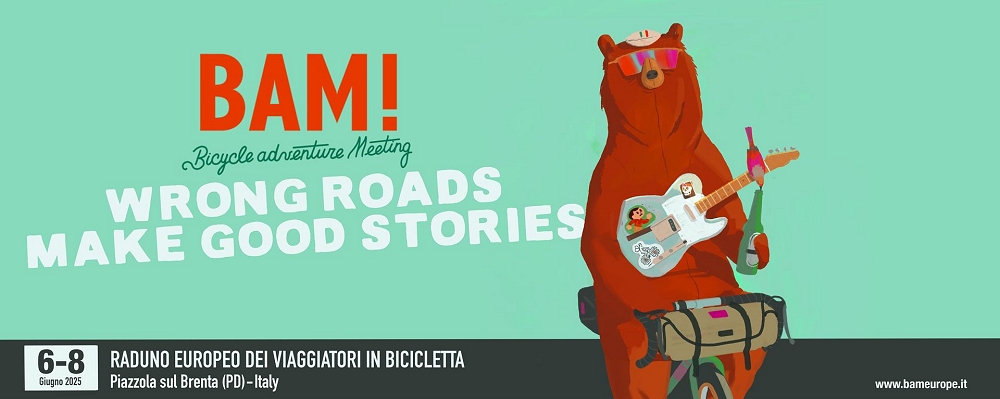 Piazzola sul Brenta: ecco il programma del BAM!, il raduno europeo dei viaggiatori in bicicletta