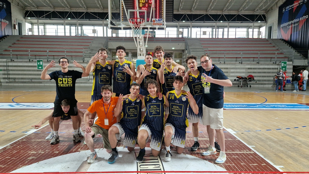 CAMPIONATI NAZIONALI UNIVERSITARI DI BASKET MASCHILE: IL CUS TRIESTE INCANTA! VENERDÌ 30 MAGGIO SEMIFINALE CON IL CUS TORINO