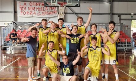 CAMPIONATI NAZIONALI UNIVERSITARI DI BASKET MASCHILE: IL CUS TRIESTE CONQUISTA UNA MERAVIGLIOSA MEDAGLIA D’ARGENTO