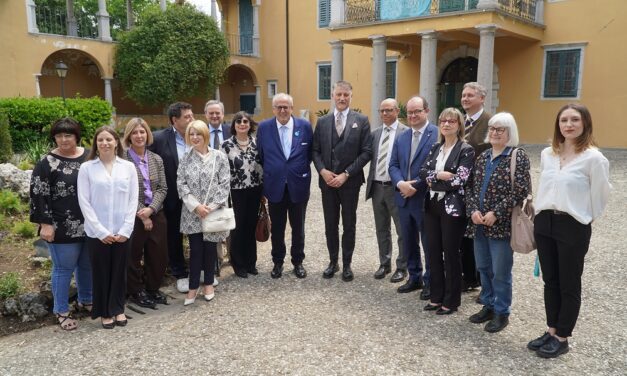IL MINISTRO DELLA CULTURA ALESSANDRO GIULI IN VISITA A PALAZZO CORONINI E ALLA MOSTRA “I BORBONE DI FRANCIA A GORIZIA”
