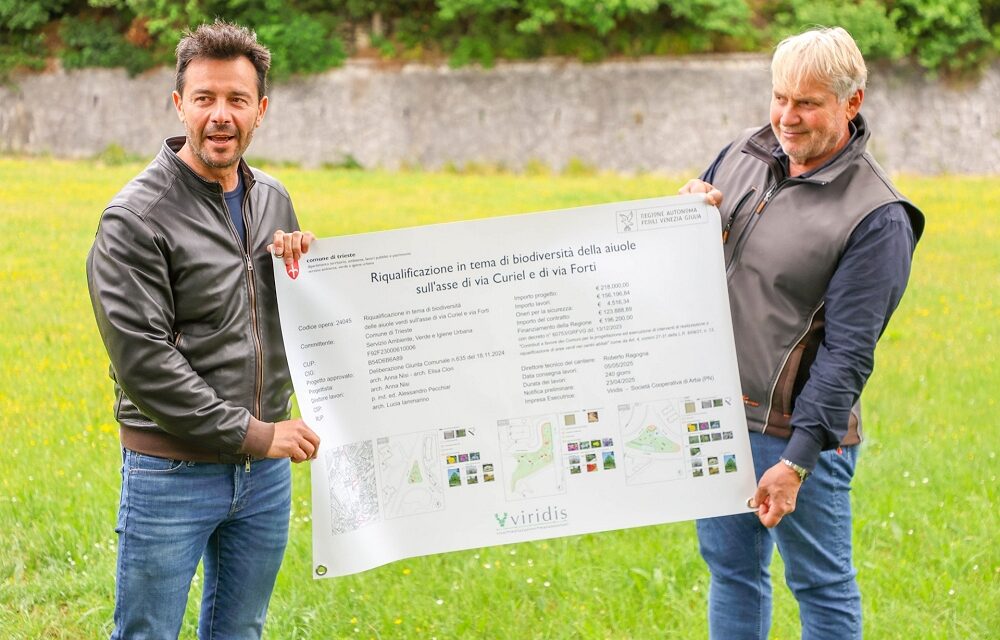BORGO SAN SERGIO, AVVIATI I LAVORI DI RIQUALIFICAZIONE DELLE AIUOLE A TUTELA DELLA BIODIVERSITÀ SULL’ASSE DI VIA CURIEL