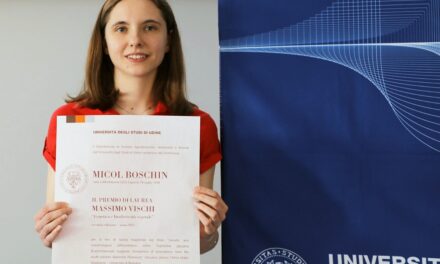 BIODIVERSITÀ, PREMIO DI LAUREA IN MEMORIA DI MASSIMO VISCHI A MICOL BOSCHIN DI CAPRIVA DEL FRIULI