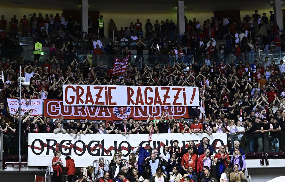 SI CHIUDE LA STAGIONE PER LA PALLACANESTRO TRIESTE: BRESCIA PASSA 88-92 AL PALATRIESTE