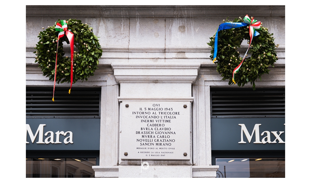 CERIMONIA PER LA COMMEMORAZIONE DEI CADUTI DEL 5 MAGGIO 1945