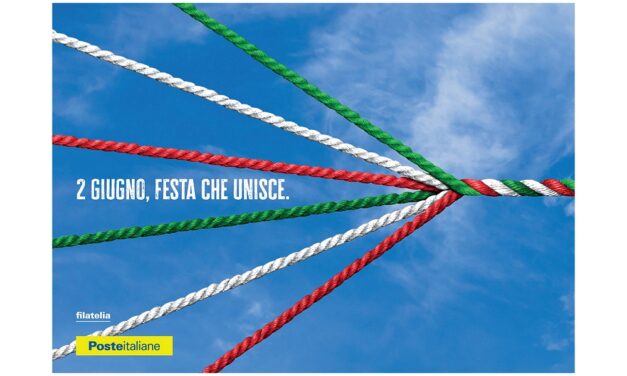 NEGLI UFFICI POSTALI DI PORDENONE, UDINE, GORIZIA E TRIESTE DISPONIBILE LA CARTOLINA DELLA FESTA DELLA REPUBBLICA