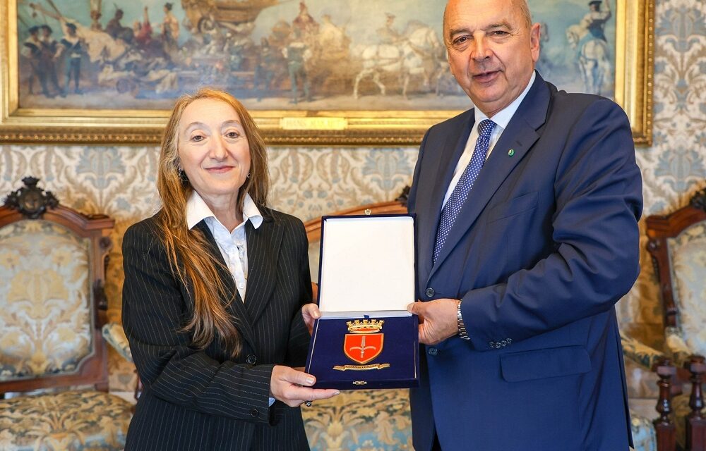 IL SINDACO ROBERTO DIPIAZZA HA RICEVUTO IN MUNICIPIO PATRIZIA CASTALDINI, LA NUOVA PROCURATRICE DELLA REPUBBLICA A TRIESTE