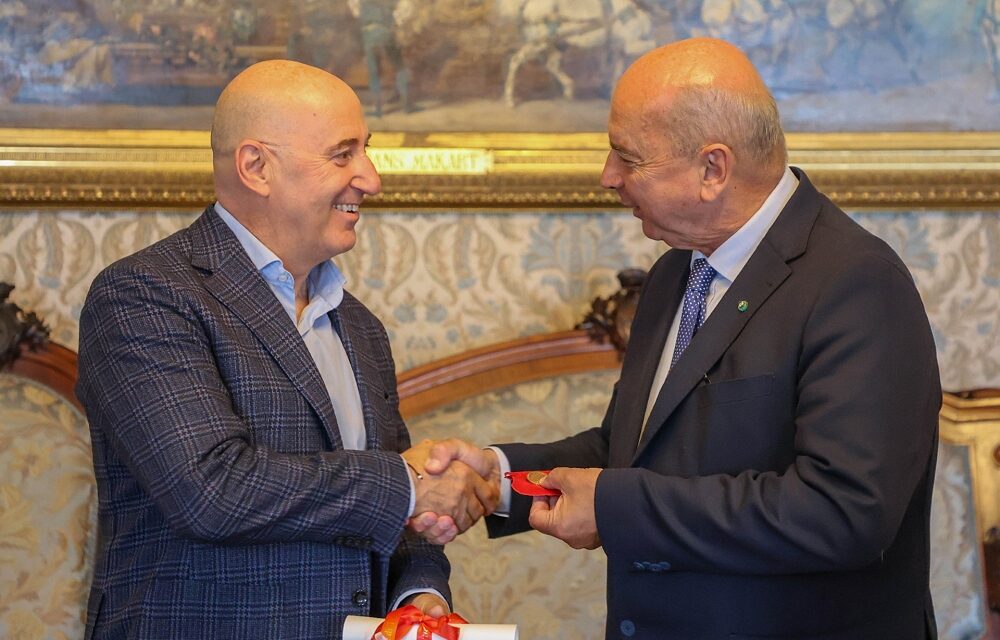 IL SINDACO ROBERTO DIPIAZZA HA INCONTRATO QUESTA MATTINA PAOLO ROSSO, PRESIDENTE DELLA ROSSO COSTRUZIONI