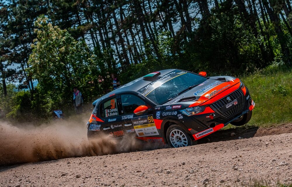 Campionato Europeo Rally Junior: per Matteo Doretto primo podio europeo in Ungheria