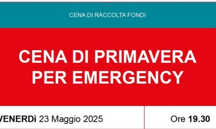 CENA DI PRIMAVERA PER EMERGENCY ALL’AGRITURISMO MILIC ZAGRSKI