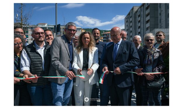 IL SINDACO HA INAUGURATO GLI SPAZI RIQUALIFICATI DELL’AREA DELL’EX POLSTRADA DI ROIANO