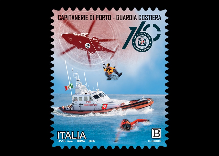 POSTE ITALIANE: emesso francobollo celebrativo del Corpo delle Capitanerie di Porto