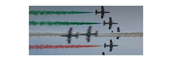 VIDEO ESIBIZIONE FRECCE TRICOLORI – GRADO AIR SHOW 2025