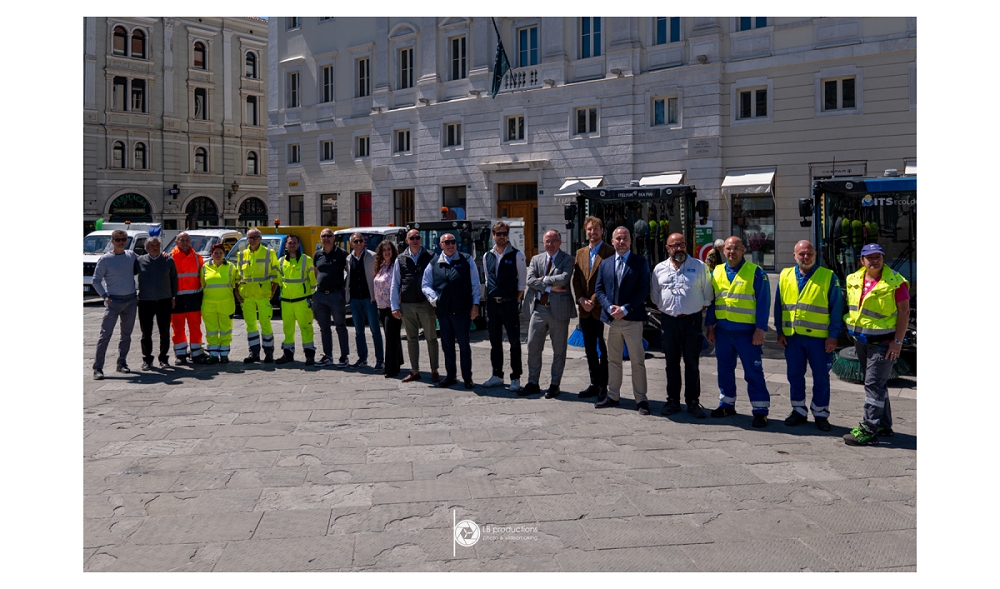 MEZZI AD ALTA TECNOLOGIA E SOSTENIBILITÀ SI PRENDONO CURA DELLE STRADE DI TRIESTE