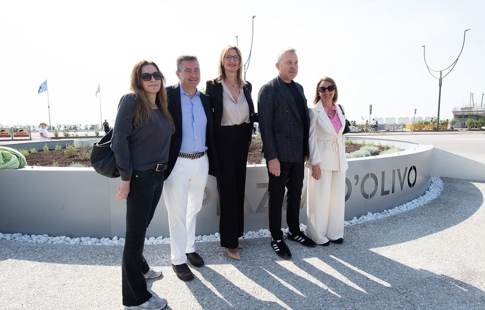 Inaugurata la nuova rotatoria di Piazza Marcello D’Olivo a Lignano Pineta