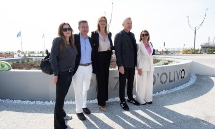 Inaugurata la nuova rotatoria di Piazza Marcello D’Olivo a Lignano Pineta