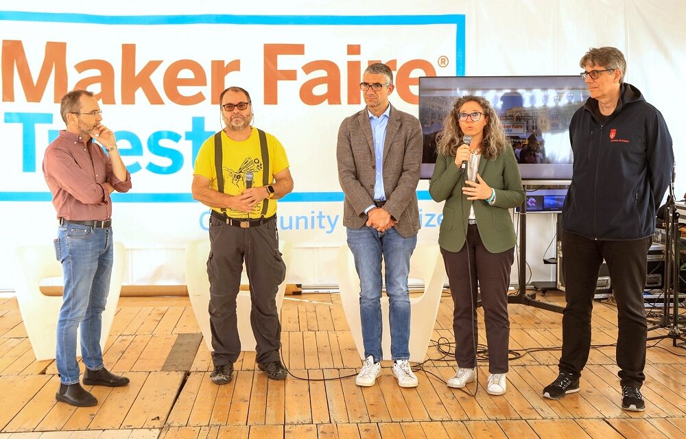 IN PIAZZA UNITÀ SI È SVOLTA LA CERIMONIA DI INAUGURAZIONE UFFICIALE DELLA MAKER FAIRE TRIESTE 2025