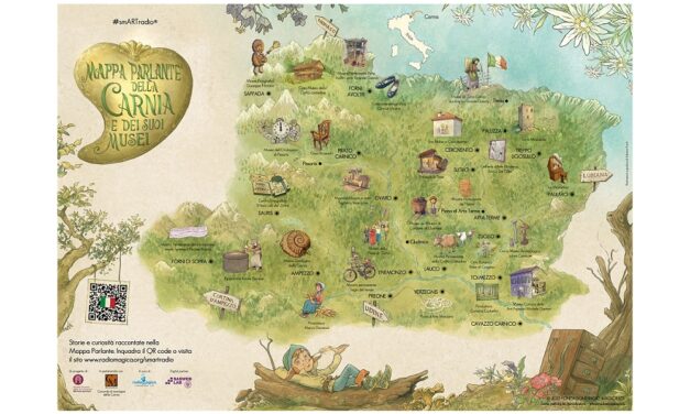 LA “MAPPA PARLANTE DELLA CARNIA E DEI SUOI MUSEI” SEMPRE PIÙ RICCA: È DISPONIBILE ONLINE LA QUARTA EDIZIONE CON 28 ESPOSIZIONI E MUSEI ADERENTI