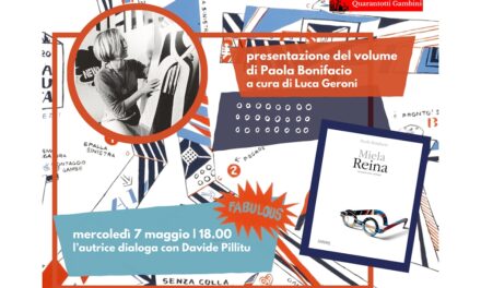 MERCOLEDÌ 7 MAGGIO ALLE ORE 18 ALLA BIBLIOTECA COMUNALE “QUARANTOTTI GAMBINI” PRESENTAZIONE DEL VOLUME “MIELA REINA. LA NUOVA ARTE A TRIESTE” DI PAOLA BONIFACIO