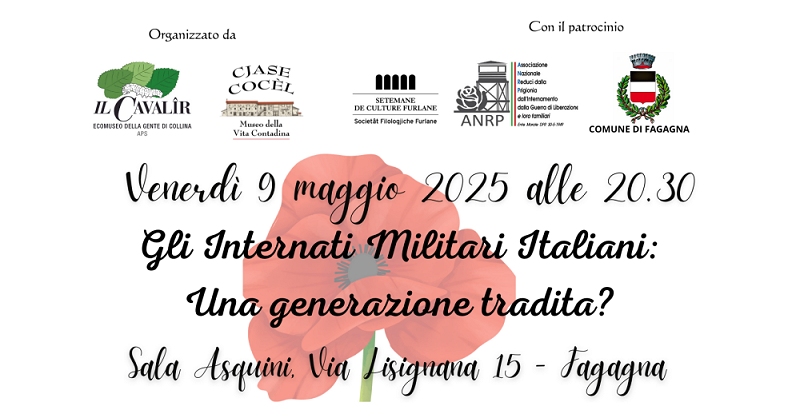 ECOMUSEO FAGAGNA: Venerdì 9 maggio una conferenza sugli internati militari italiani