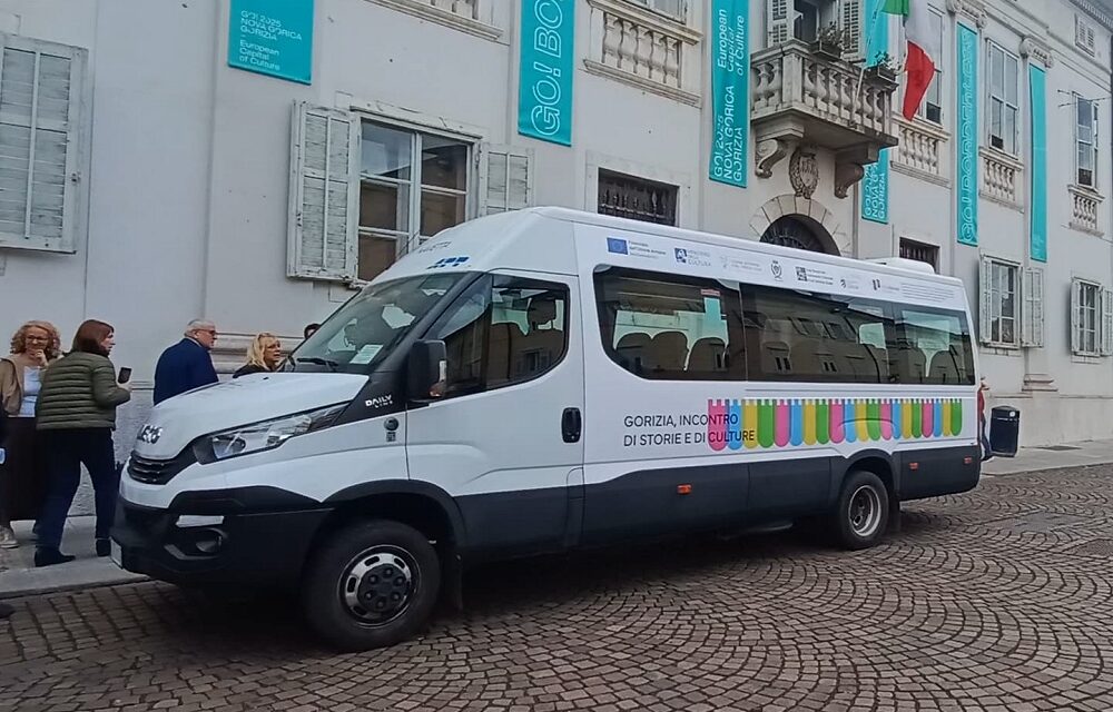IL MINIBUS PER BORGO CASTELLO CONQUISTA GORIZIA
