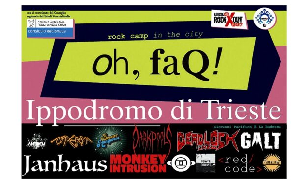 “Oh FAQ!”: a Trieste il Rock Camp in the city