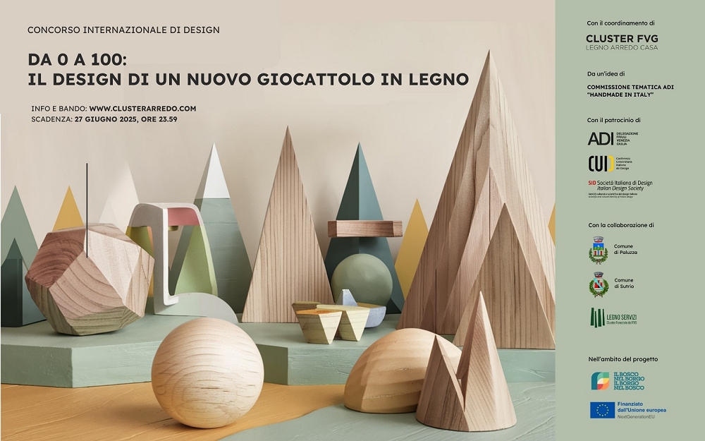 A Paluzza il concorso promosso da Cluster Legno Arredo e Sistema Casa Fvg: “Da 0 a 100 anni: il design di un nuovo giocattolo in legno”