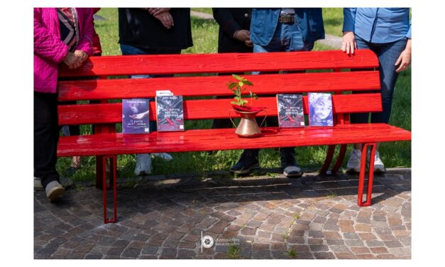 PRESENTATO A OPICINA IL PROGETTO “PANCHINE ROSSE” PER IL CONTRASTO ALLA VIOLENZA SULLE DONNE