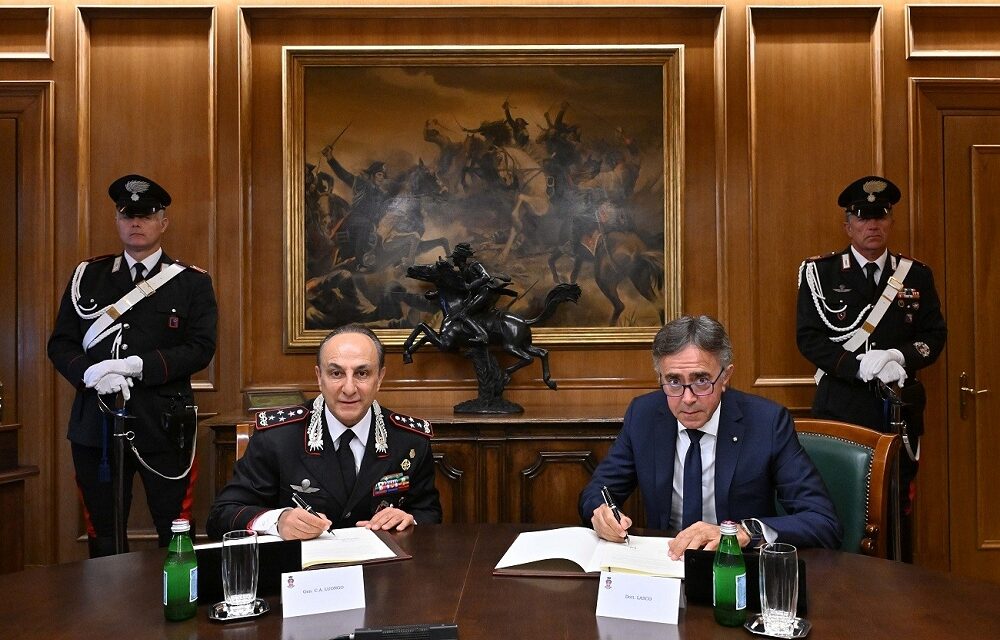 Rinnovato il protocollo d’intesa tra l’Arma dei Carabinieri e Poste Italiane