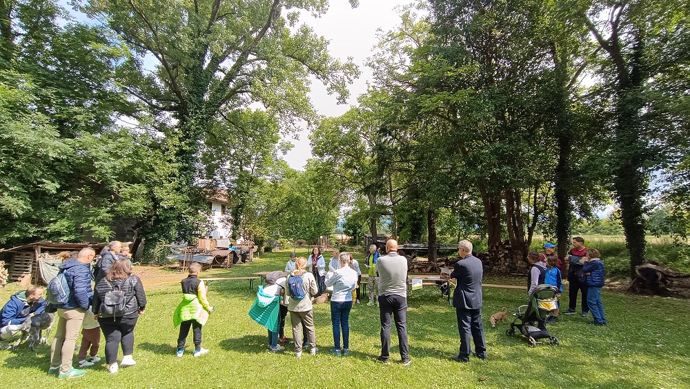 Inaugurato il nuovo percorso interattivo nel Parco del Torre e del Malina per imparare giocando: 10 tappe animate da racconti, QR code e personaggi da scoprire