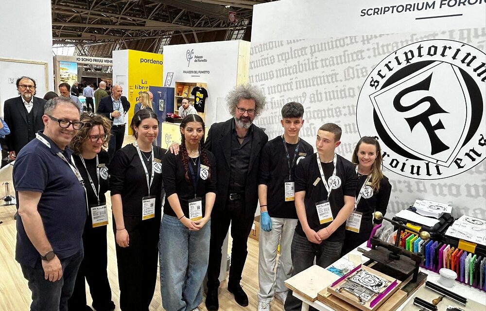 FONDAZIONE SCRIPTORIUM FOROIULIENSE E ISIS MANZINI AL SALONE DEL LIBRO DI TORINO