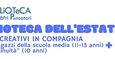 “LA BIBLIOTECA DELL’ESTATE 2025”: A SILEA 7 LABORATORI GRATUITI PER STIMOLARE LA CREATIVITÀ DEI RAGAZZI TRA I 10 E I 13 ANNI