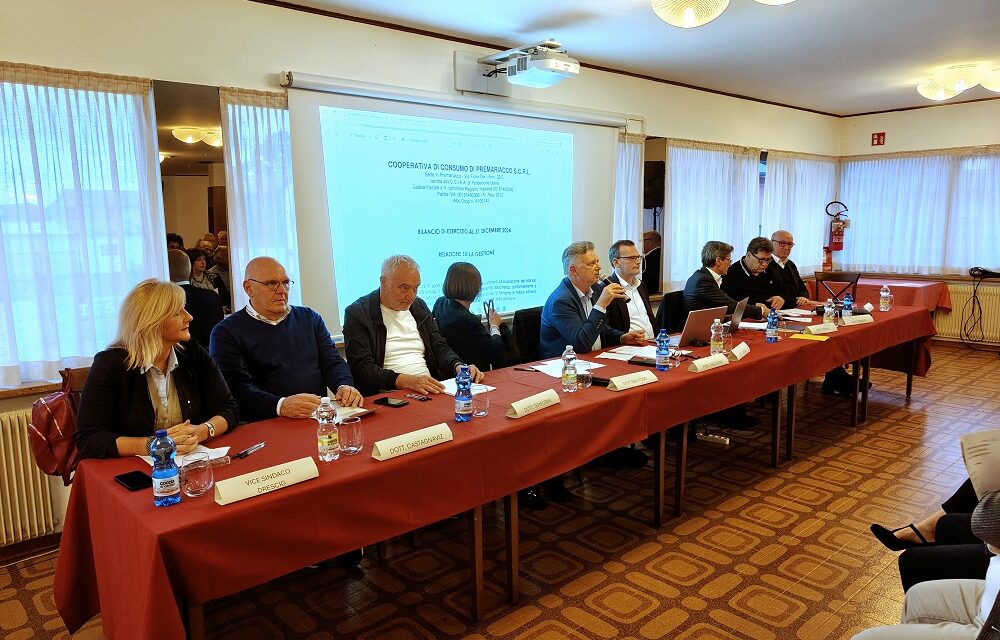COOPERATIVA DI CONSUMO DI PREMARIACCO – UDINE, ASSEMBLEA DEI SOCI 2025: approvato il bilancio 2024 con un lusinghiero risultato