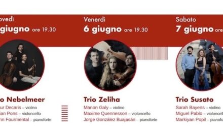 FESTIVAL DEL TRIO: 3 grandi concerti con le formazioni internazionali vincitrici della 22ª edizione del Premio Trio di Trieste