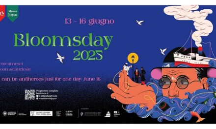 PRESENTATA AL MUSEO LETS L’EDIZIONE 2025 DI BLOOMSDAY 2025 – UNA FESTA PER JOYCE IN PROGRAMMA A TRIESTE DAL 13 AL 16 GIUGNO