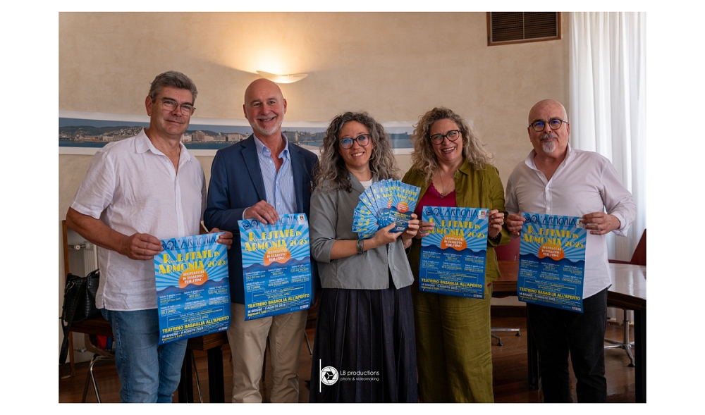 PRESENTATA LA RASSEGNA TEATRALE R…ESTATE IN ARMONIA 2025
