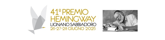 PREMIO HEMINGWAY 2025, la 41^ EDIZIONE va a ALICIA GIMÉNEZ-BARTLETT, CECILIA SALA, VENKI RAMAKRISHNAN, FELICIA KINGSLEY e CESARE GEROLIMETTO