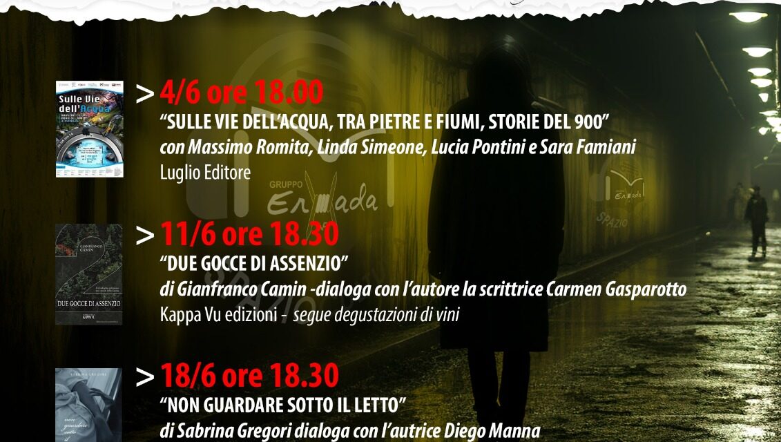 BORGO IN GIALLO: A BORGO SAN MAURO LA PRESENTAZIONE DEL ROMANZO “DUE GOCCE DI ASSENZIO” DI GIANFRANCO CAMIN