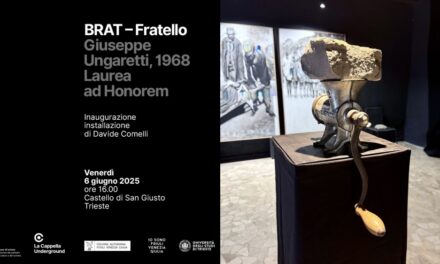 DA VENERDÌ 6 GIUGNO AL CASTELLO DI SAN GIUSTO “BRAT – FRATELLO” DI DAVIDE COMELLI ISPIRATA AL DISCORSO DI LAUREA DI GIUSEPPE UNGARETTI