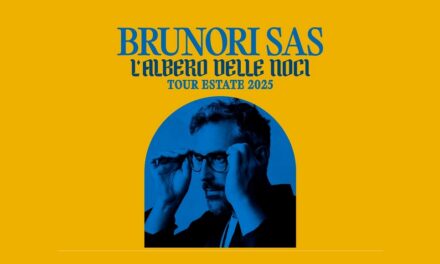 BRUNORI SAS è arrivato a Villa Manin per la prima del tour estivo in programma sabato 28 giugno