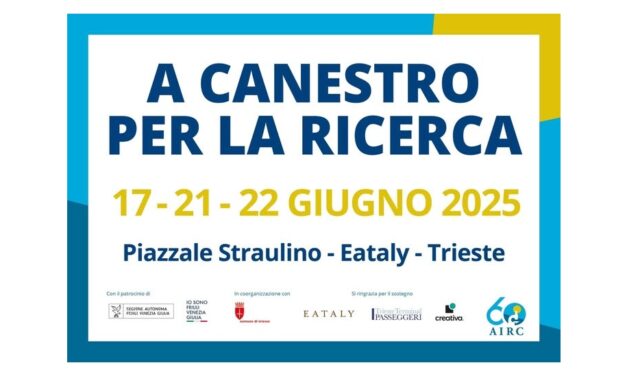 GIOVEDÌ 19, VENERDÌ 20, SABATO 21 E DOMENICA 22 GIUGNO IN PIAZZALE STRAULINO – NICOLÒ RODE SI SVOLGERÀ LA MANIFESTAZIONE “A CANESTRO PER LA RICERCA”: PROVVEDIMENTI IN LINEA DI VIABILITÀ