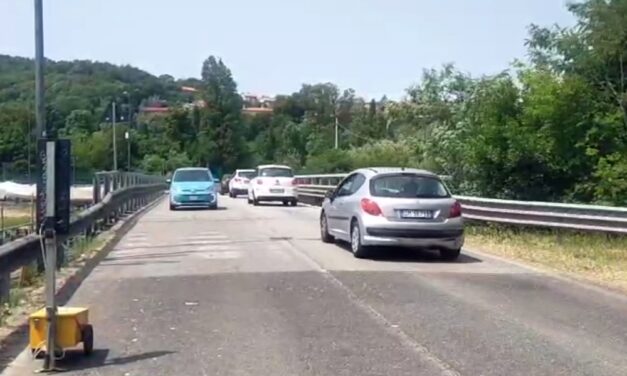 Cantiere ponte sull’Ospo: 209 veicoli sanzionati