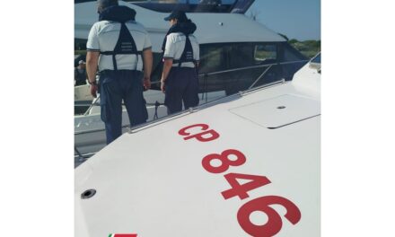 GUARDIA COSTIERA: SALVATAGGIO IN MARE DI DUE PERSONE NELLE ACQUE MARINE ANTISTANTI L’ISOLA DI SANT’ANDREA