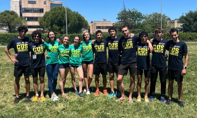 CAMPIONATI NAZIONALI UNIVERSITARI DI ATLETICA LEGGERA: IL CUS TRIESTE AD ANCONA CONQUISTA 3 MEDAGLIE